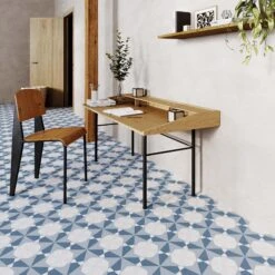 Rosetta Blue Patterned Tile 12 Rosetta Blue Patterned Tile -Kitchen Store Rosetta Blue 13