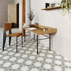 Rosetta Green Patterned Tile 12 Rosetta Green Patterned Tile -Kitchen Store Rosetta Green 13