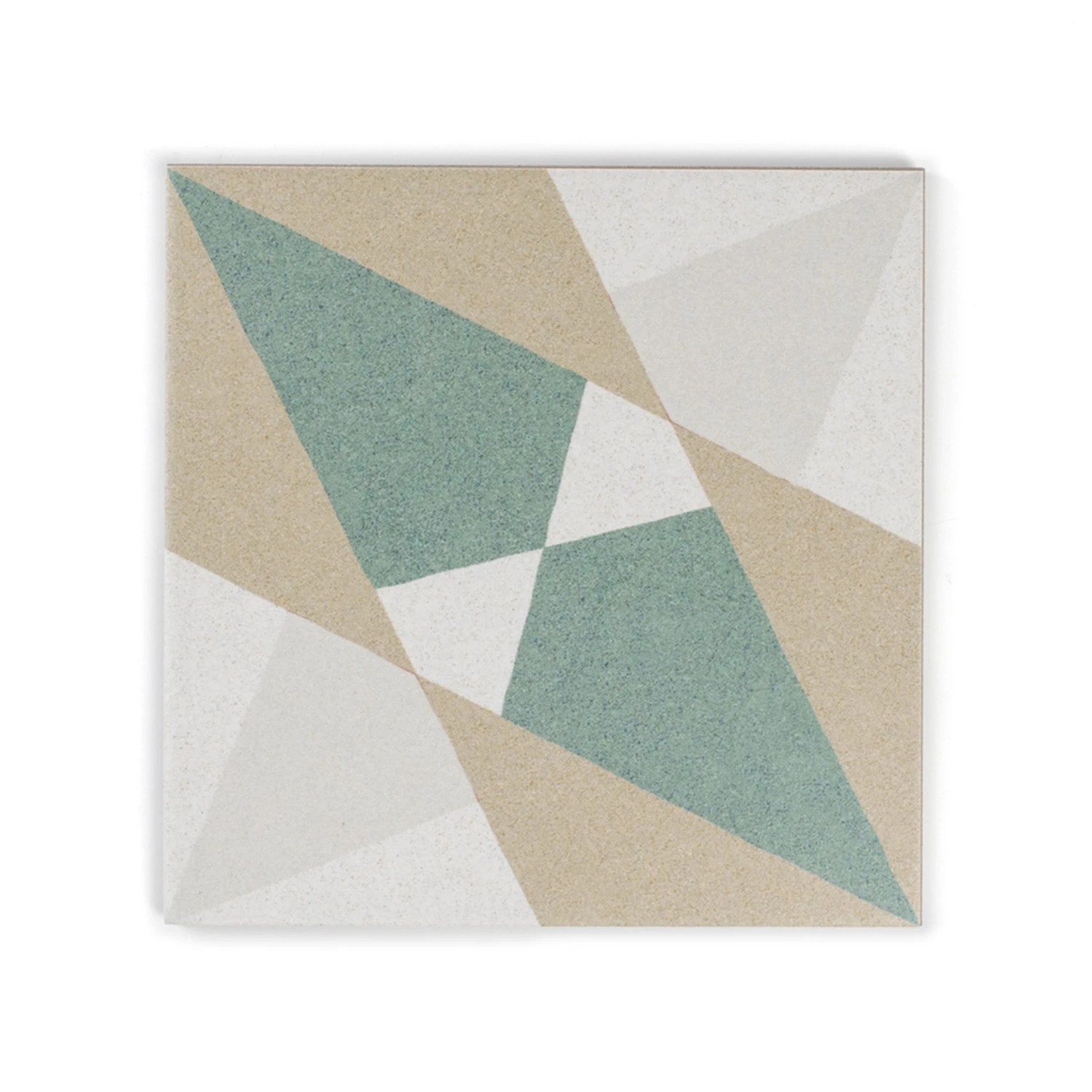 Rosetta Green Patterned Tile 3 Rosetta Green Patterned Tile - Image 3