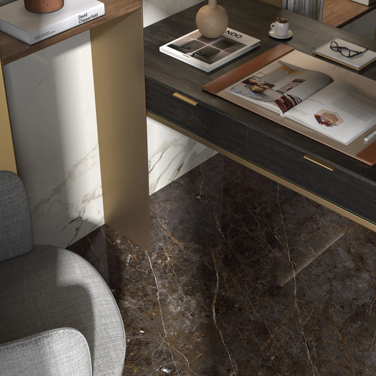 Savoy Dark Honed Floor Tile 4 Savoy Dark Honed Floor Tile - Image 4