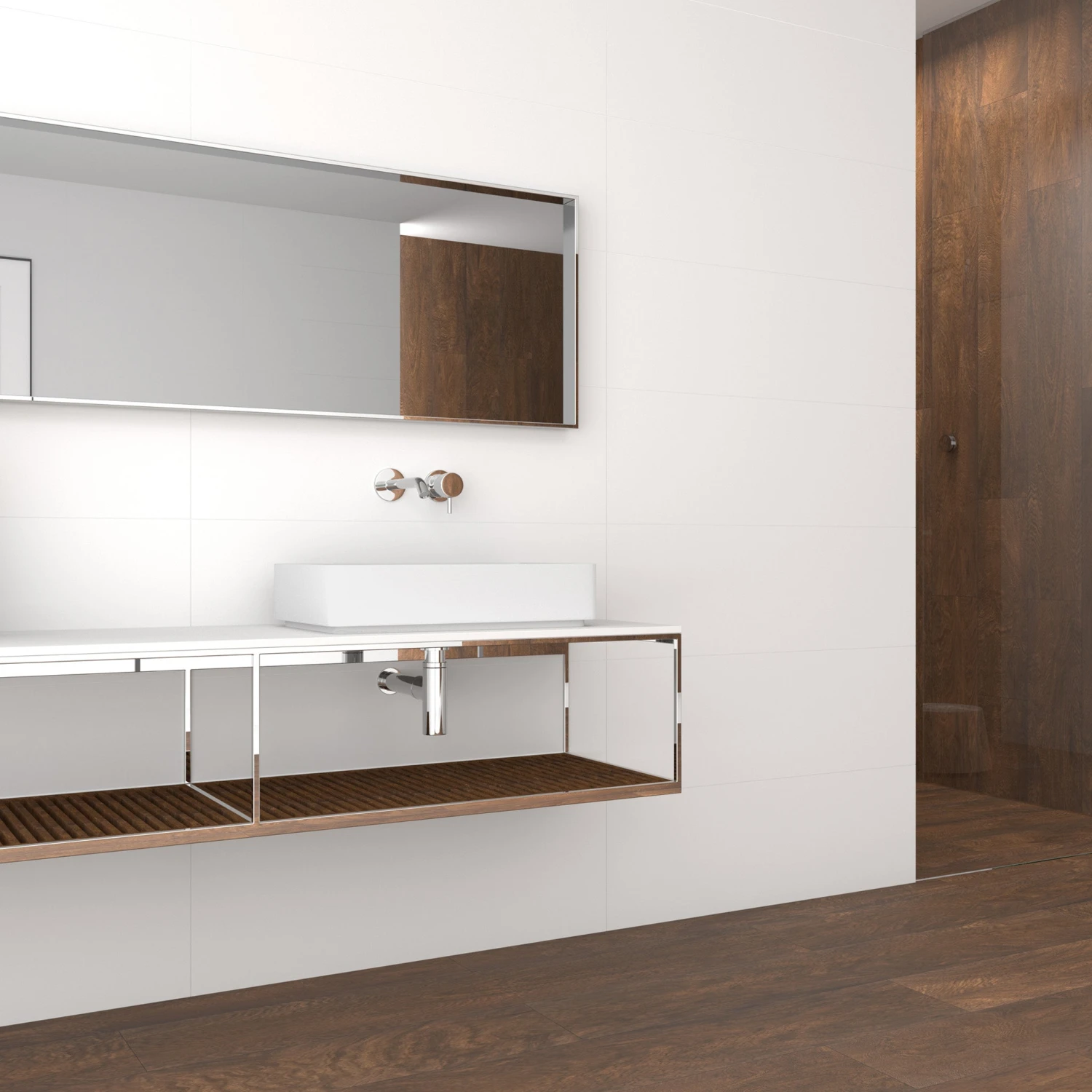 Scandi White Matt Wall Tile 5 Scandi White Matt Wall Tile - Image 5