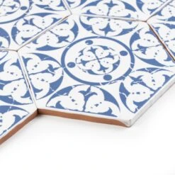 Seville Persian Blue Hexagon Tile 9 Seville Persian Blue Hexagon Tile -Kitchen Store Seville Persian Blue 07 cfe38e7e 1a90 4698 a218 c56fb51b26bc