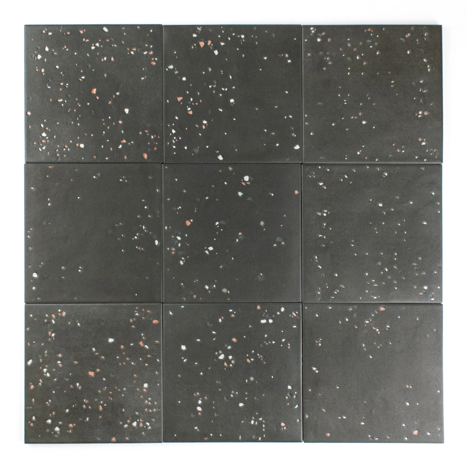 Starburst Nero Terrazzo Tile 1 Starburst Nero Terrazzo Tile