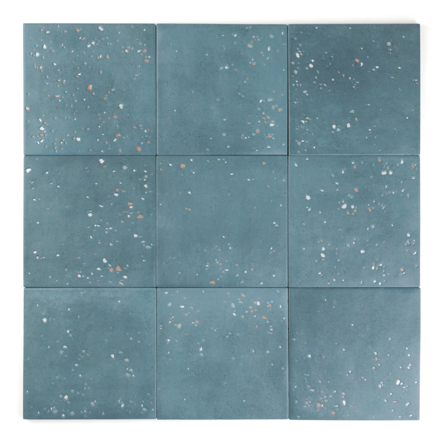 Starburst Ocean Terrazzo Tile 1 Starburst Ocean Terrazzo Tile