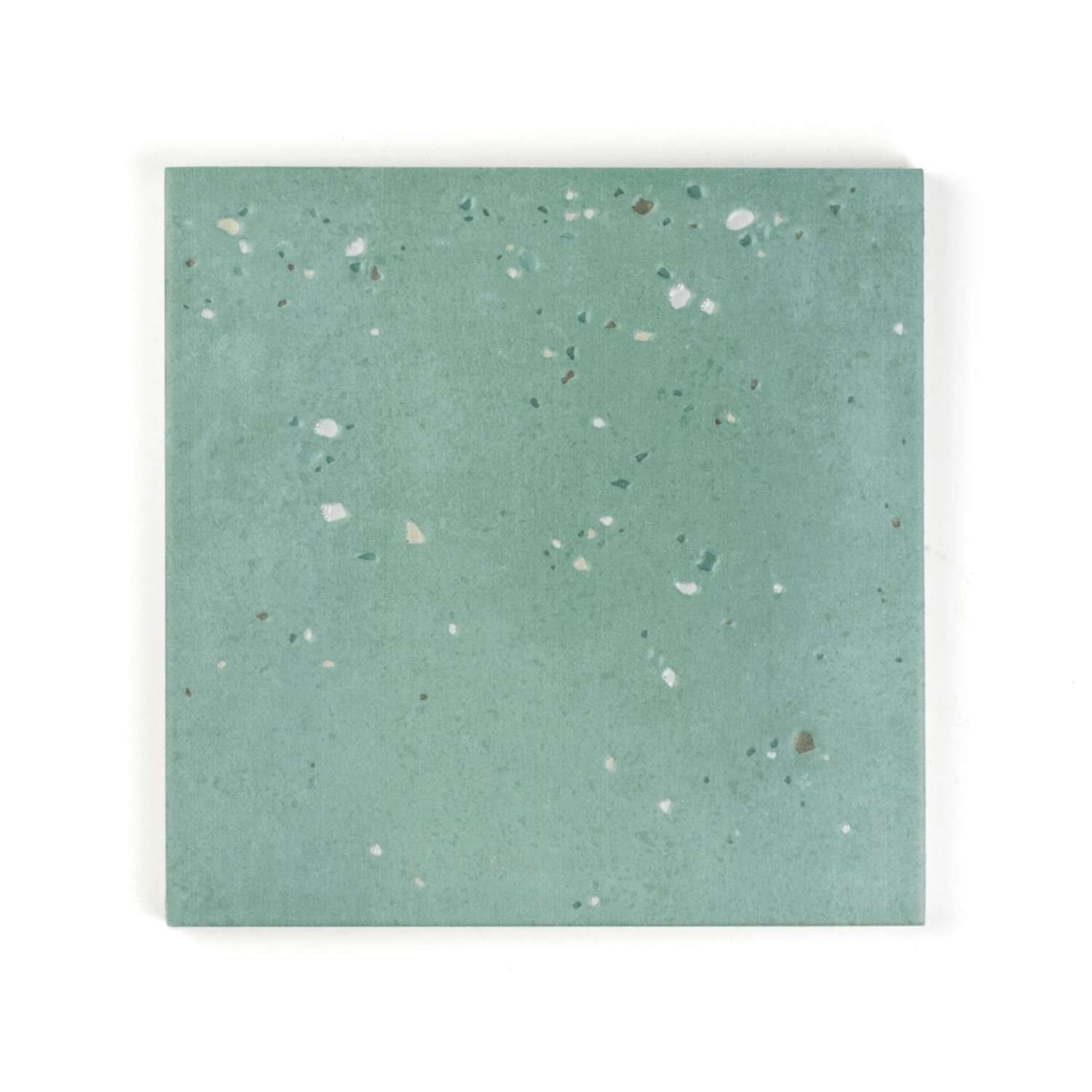 Starburst Teal Terrazzo Tile 3 Starburst Teal Terrazzo Tile - Image 3