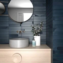 Trove Dark Blue Floor Tile 13 Trove Dark Blue Floor Tile -Kitchen Store Trove Dark Blue 07