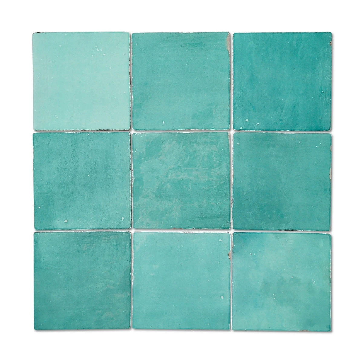 Zellige Teal Wall Tile 1 Zellige Teal Wall Tile
