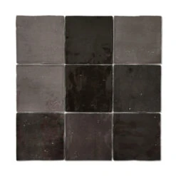 Zellige Black Wall Tile