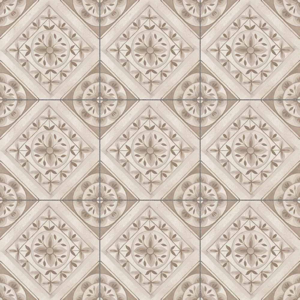 Amour Ivory Patterned Tile 3 Amour Ivory Patterned Tile - Image 3