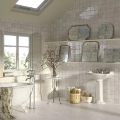 Zellige Pearl Wall Tile -Kitchen Store apsope