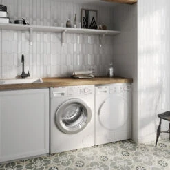 Arrows Matt White Wall Tile 13 Arrows Matt White Wall Tile -Kitchen Store arrows matt white