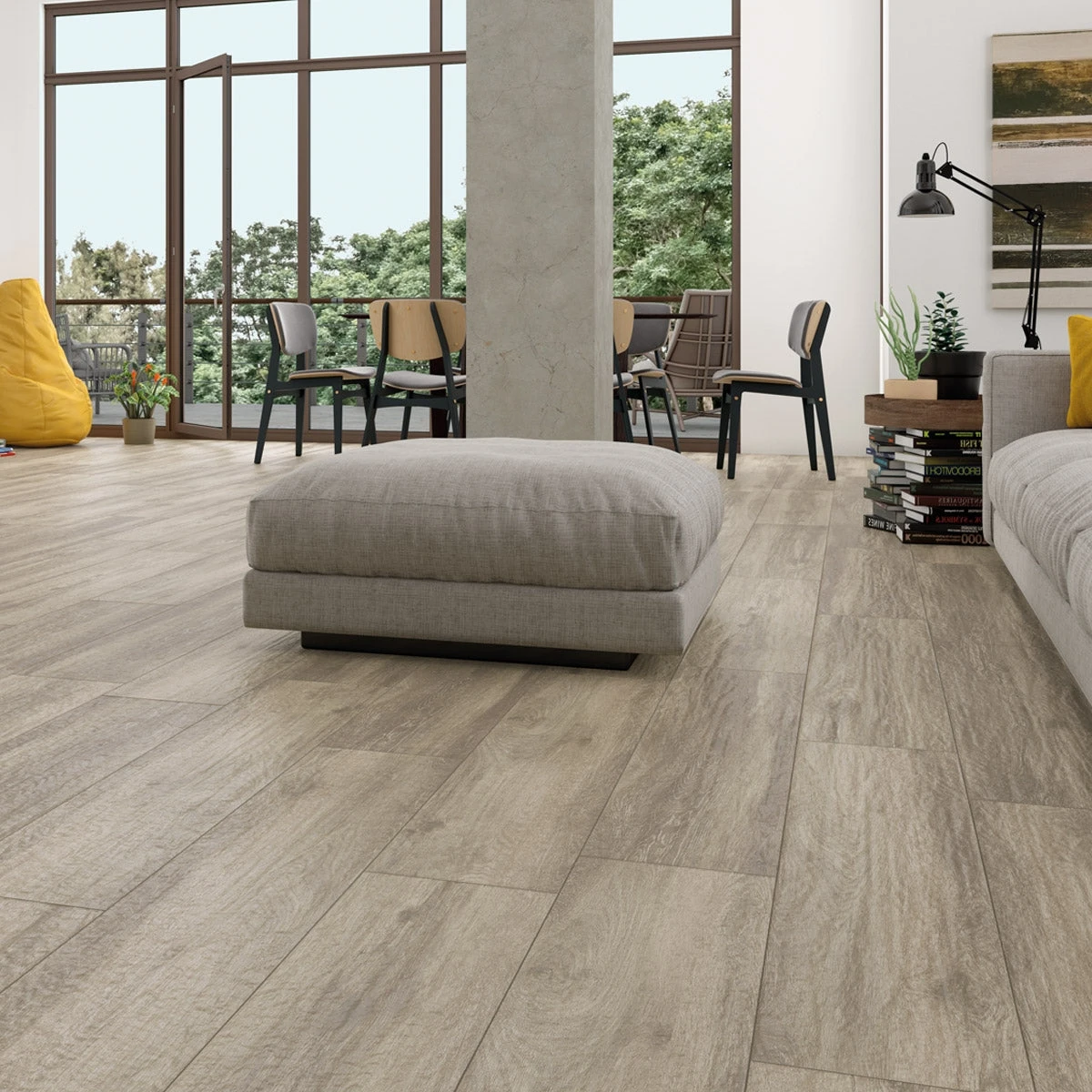Ascot Grey Wood Effect Tile 1 Ascot Grey Wood Effect Tile