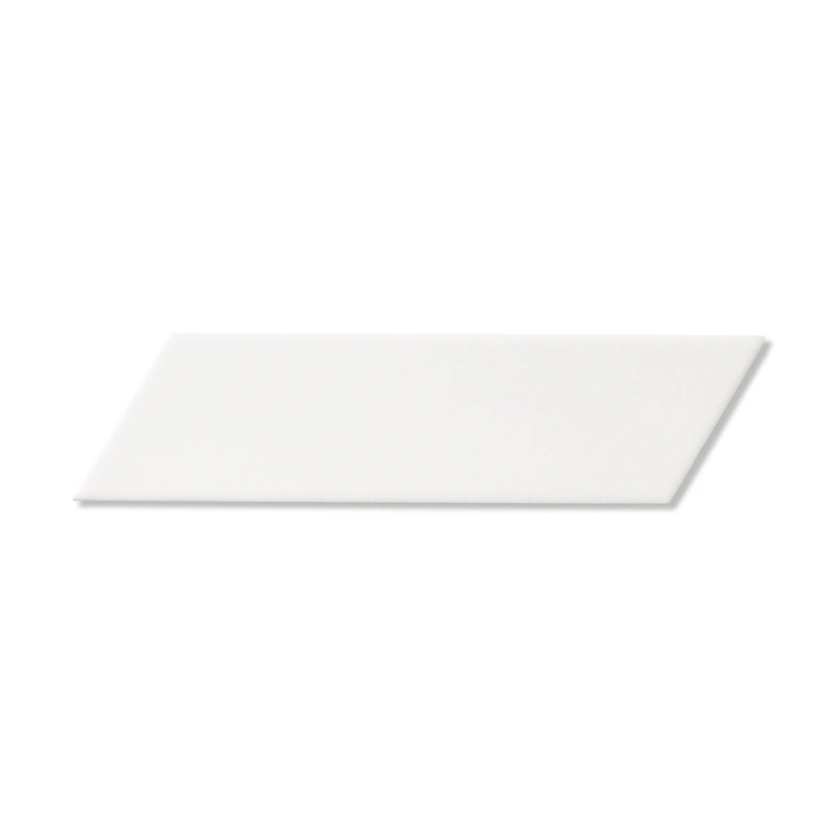 Arrows Matt White Wall Tile 4 Arrows Matt White Wall Tile - Image 4