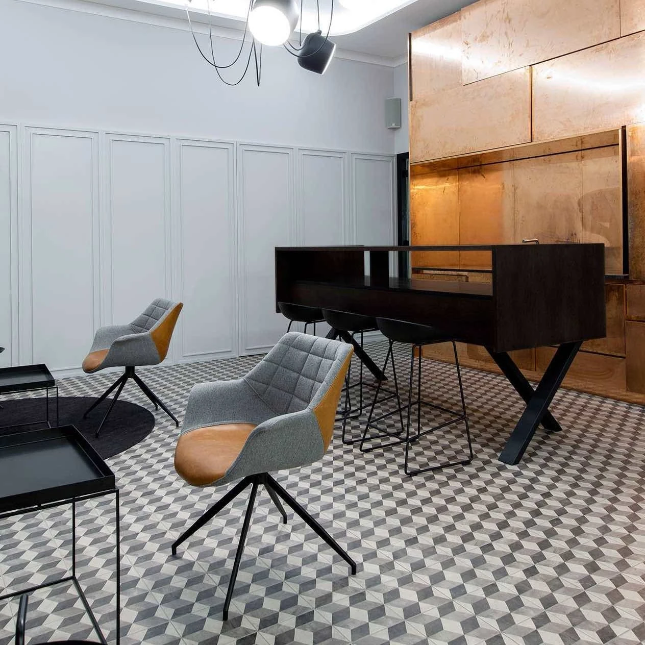 Cotto Cube Patterned Tile 2 Cotto Cube Patterned Tile - Image 2