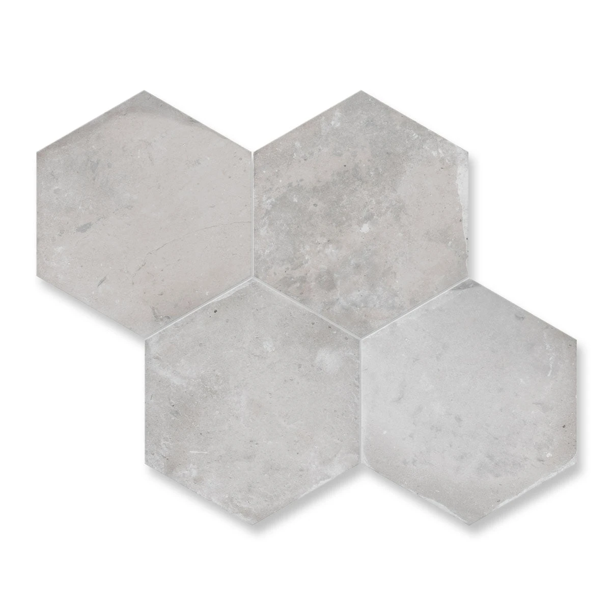 Croft Grey Hexagon Tile 3 Croft Grey Hexagon Tile - Image 3