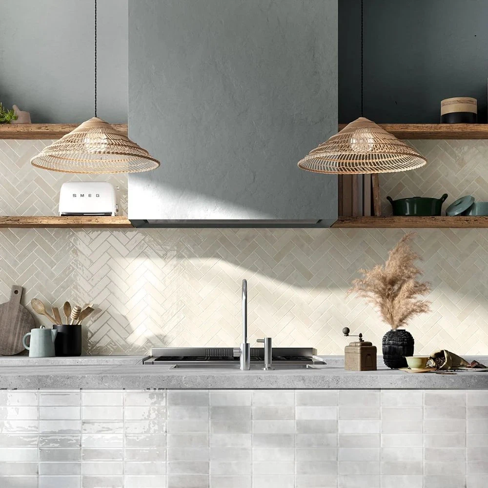 Dolce Vita Cream Wall Tile 2 Dolce Vita Cream Wall Tile - Image 2