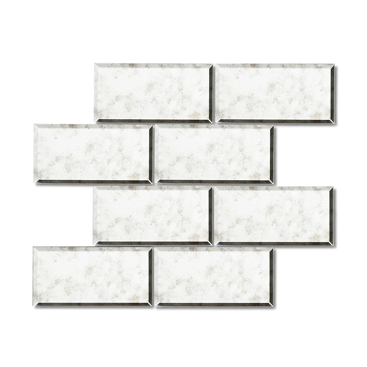 Luxe Antique Mirror Mosaic Tile 3 Luxe Antique Mirror Mosaic Tile - Image 3