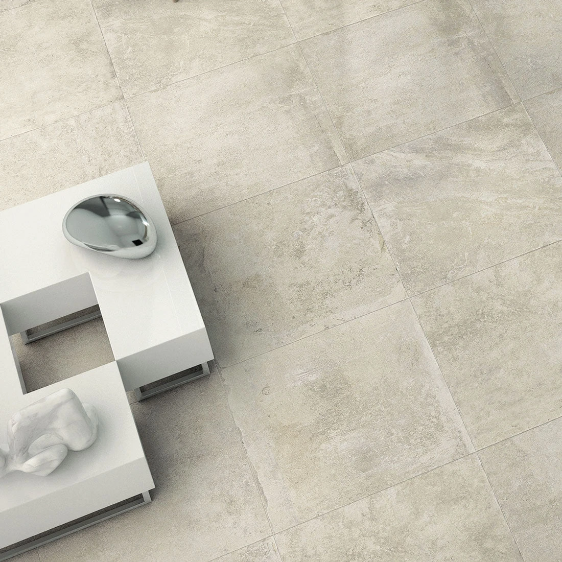 Horizon White Floor Tile 1 Horizon White Floor Tile