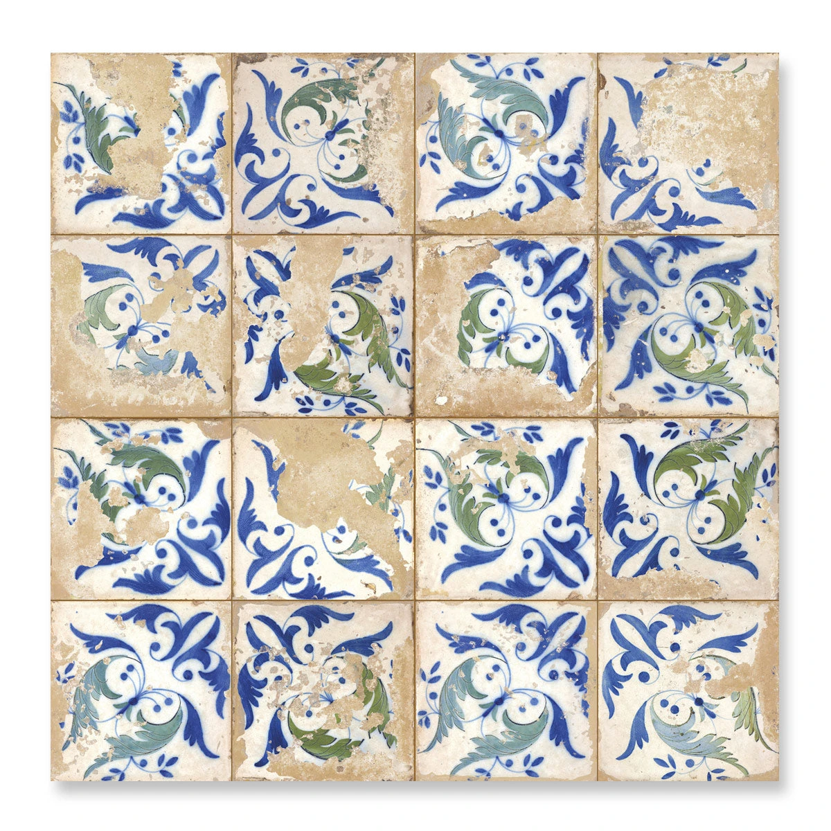 Lisbon Flora Patterned Tile 3 Lisbon Flora Patterned Tile - Image 3