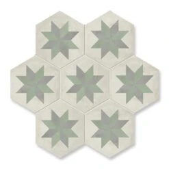 Orson Star Hexagon Tile -Kitchen Store orson star 3