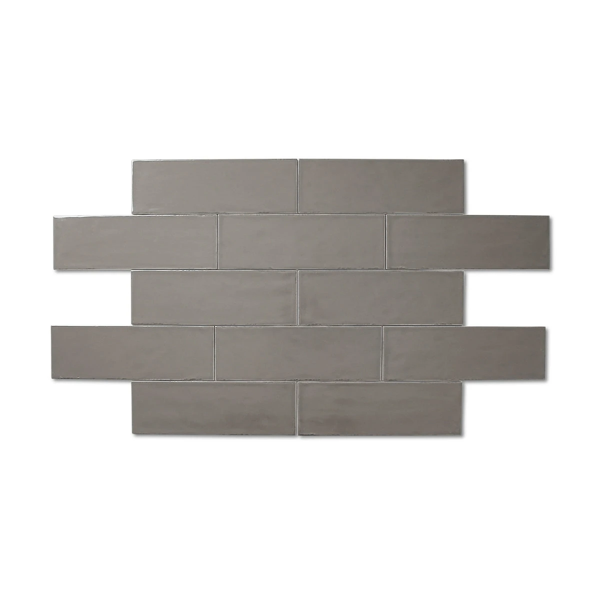 Dorset Mid Grey Wall Tile 3 Dorset Mid Grey Wall Tile - Image 3